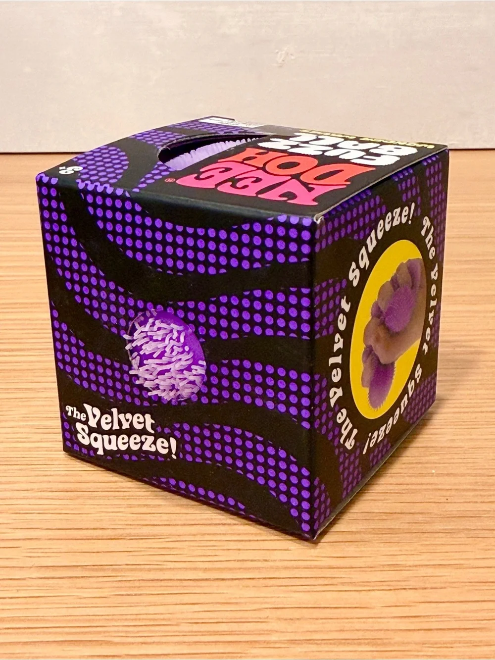 Purple Needoh Fuzz Ball Wonder Waves